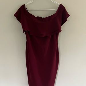 Le Château Bodycon Off The Shoulder Dress